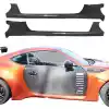 VSaero FRP AG T2 Wide Body Side Skirts > Subaru BRZ ZN6 2013-2020 - Image 1