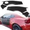 VSaero FRP AG T2 Wide Body Fenders (rear) 80mm > Subaru BRZ ZN6 2013-2020 - Image 1