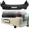 VSaero FRP MSPO Rear Bumper for Toyota Mark II JZX100 1996-2000 - Image 1