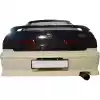 VSaero FRP MSPO Rear Bumper for Toyota Mark II JZX100 1996-2000 - Image 3