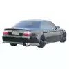 VSaero FRP MSPO Rear Bumper for Toyota Mark II JZX100 1996-2000 - Image 5